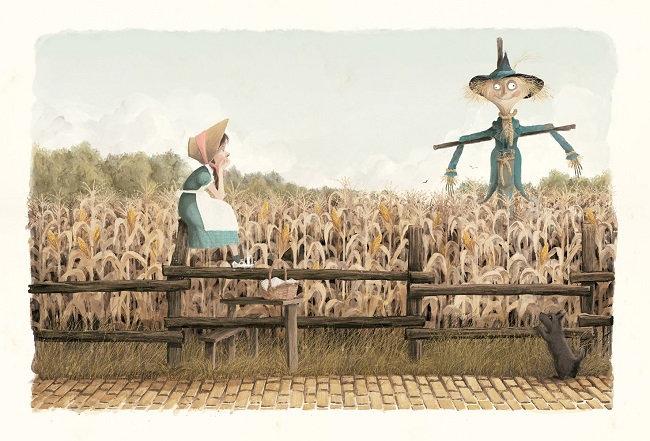 Ilustración de El maravilloso mago de Oz