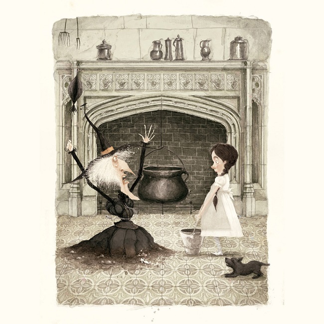 Ilustración de El maravilloso mago de Oz