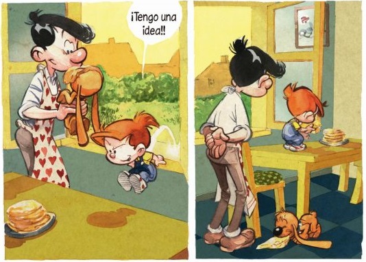 Ilustración de Pequeños Bill & Bolita