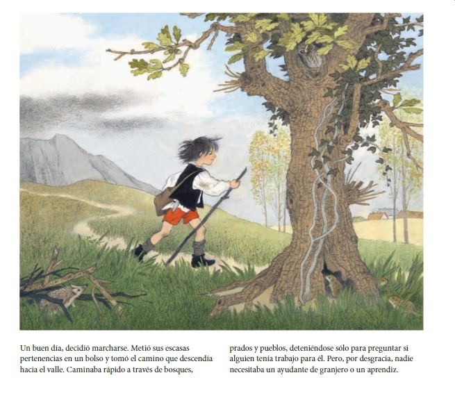 Ilustración de El aprendiz de brujo
