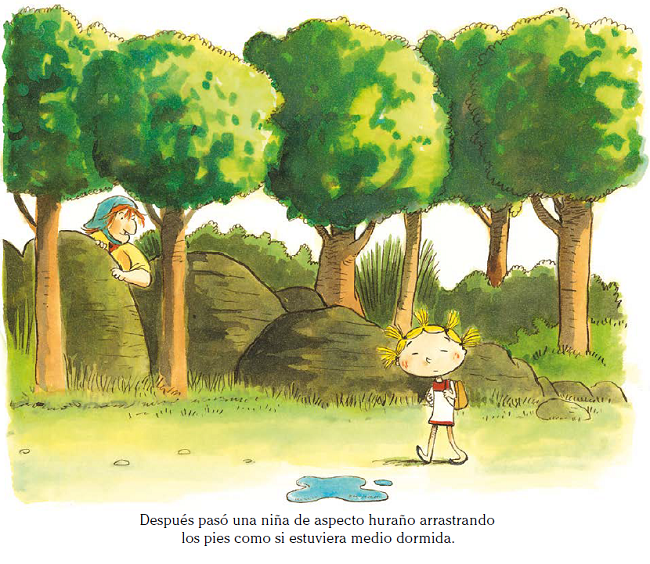 Ilustración de La ensalada de la bruja