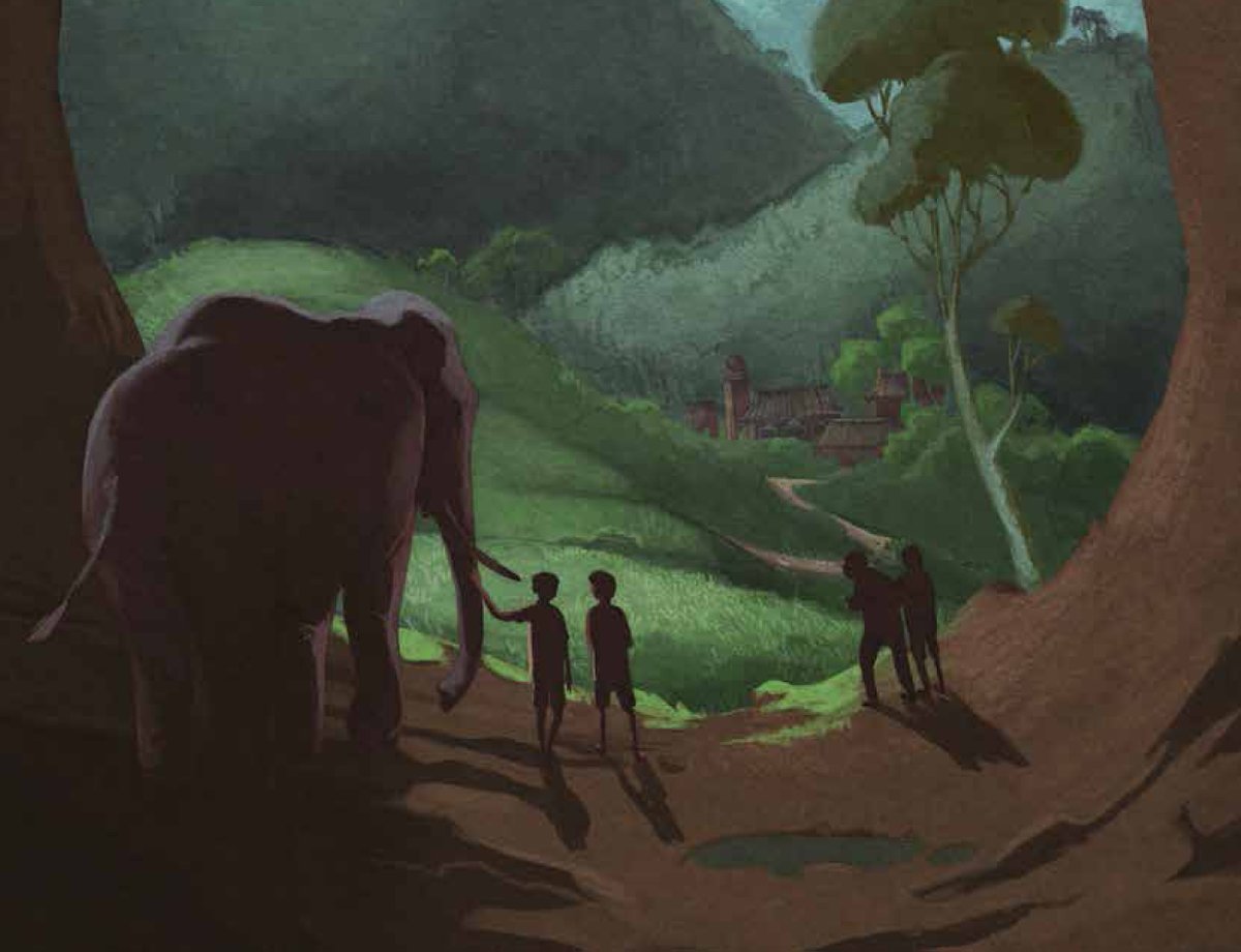 Ilustración de Alma de elefante