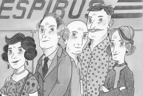 Ilustración de El concurso de los abuelos