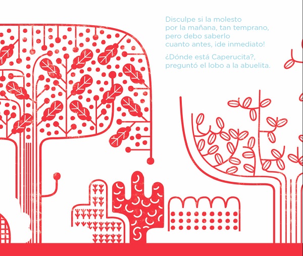 Ilustración de ¿Dónde está Caperucita?