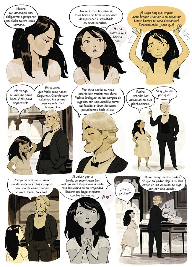 Ilustración de Calpurnia