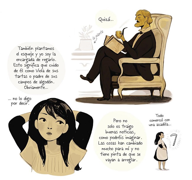 Ilustración de Calpurnia