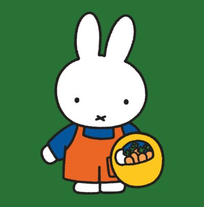 Ilustración de El jardín de Miffy