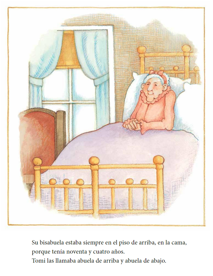 Ilustración de Abuela de arriba y abuela de abajo