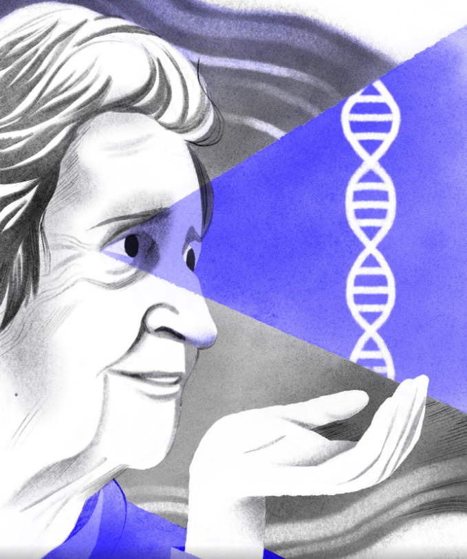 Ilustración de Héroes de la ciencia