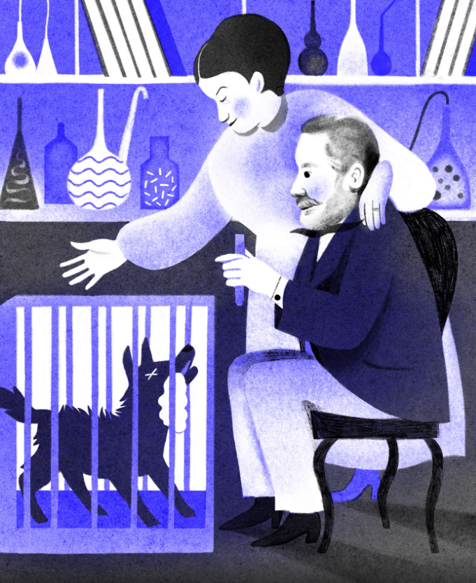 Ilustración de Héroes de la ciencia