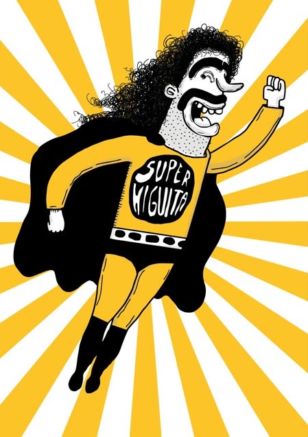 Ilustración de EL LOCO HIGUITA Y EL ESCORPIÓN
