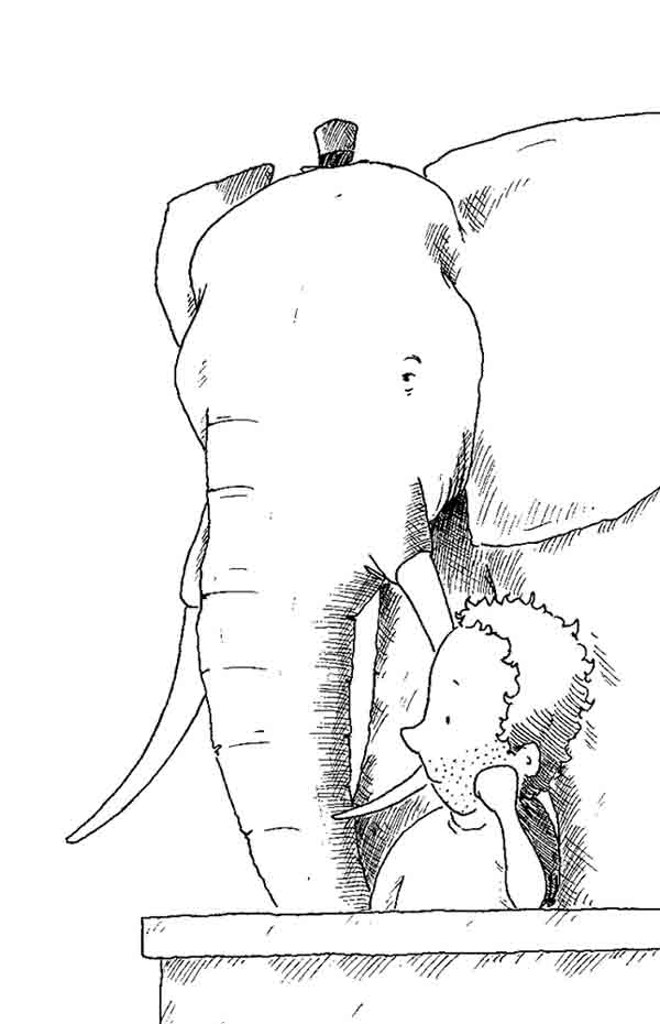 Ilustración de El elefante