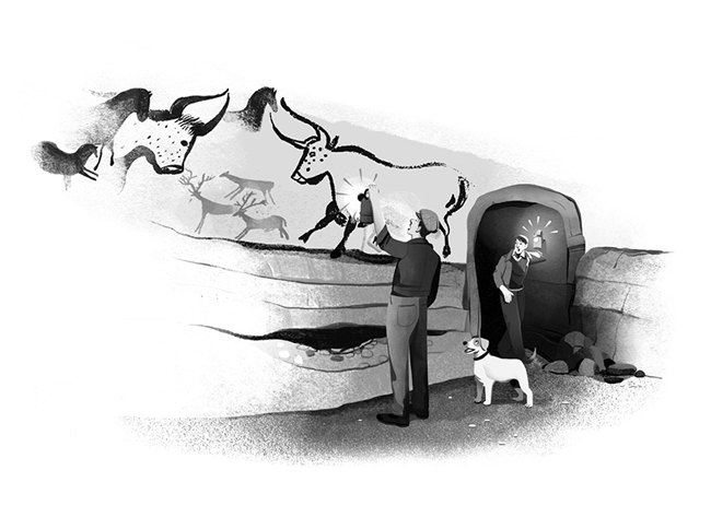 Ilustración de Arqueólogos por accidente