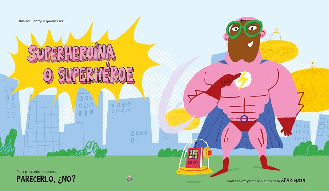 Ilustración de SUPERHEROÍNAS Y SUPERHÉROES