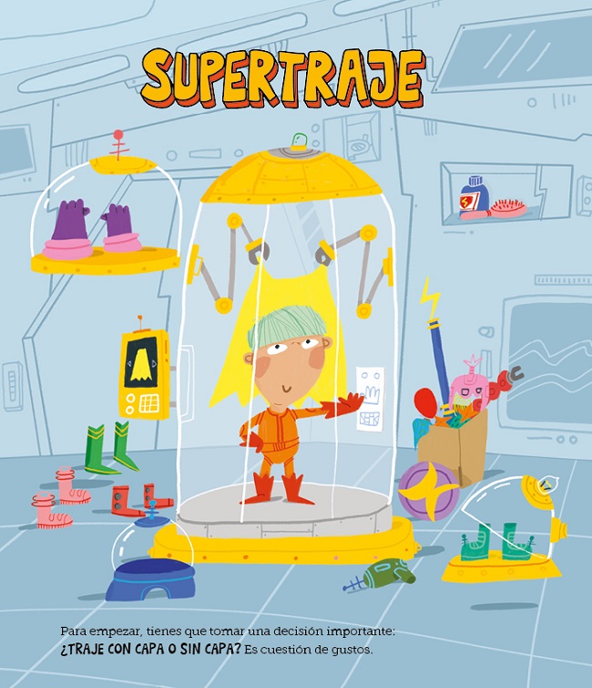 Ilustración de SUPERHEROÍNAS Y SUPERHÉROES