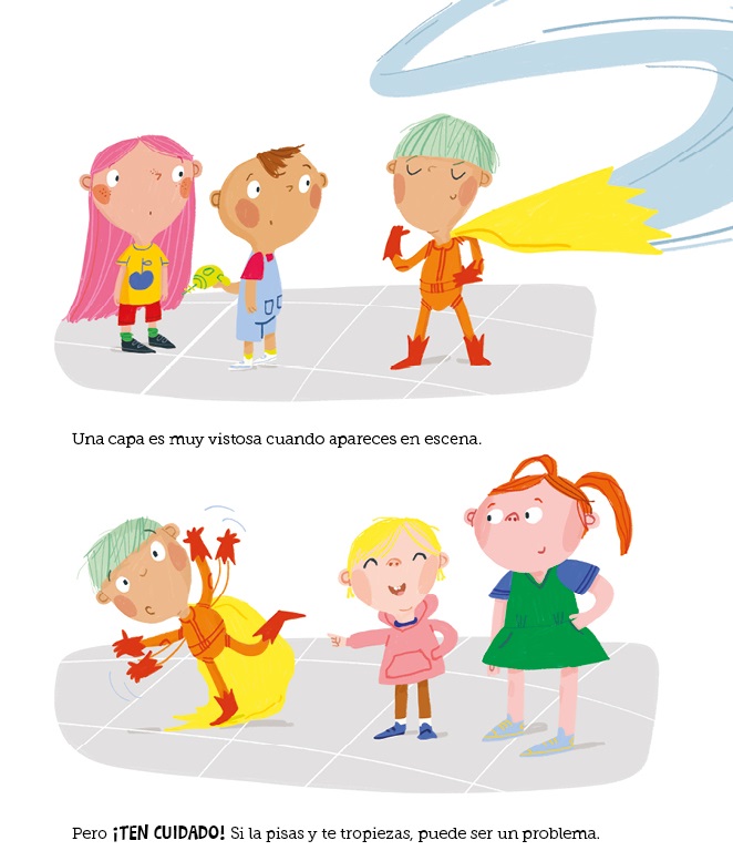 Ilustración de SUPERHEROÍNAS Y SUPERHÉROES