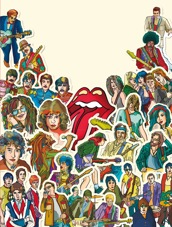 Ilustración de Historia del Rock