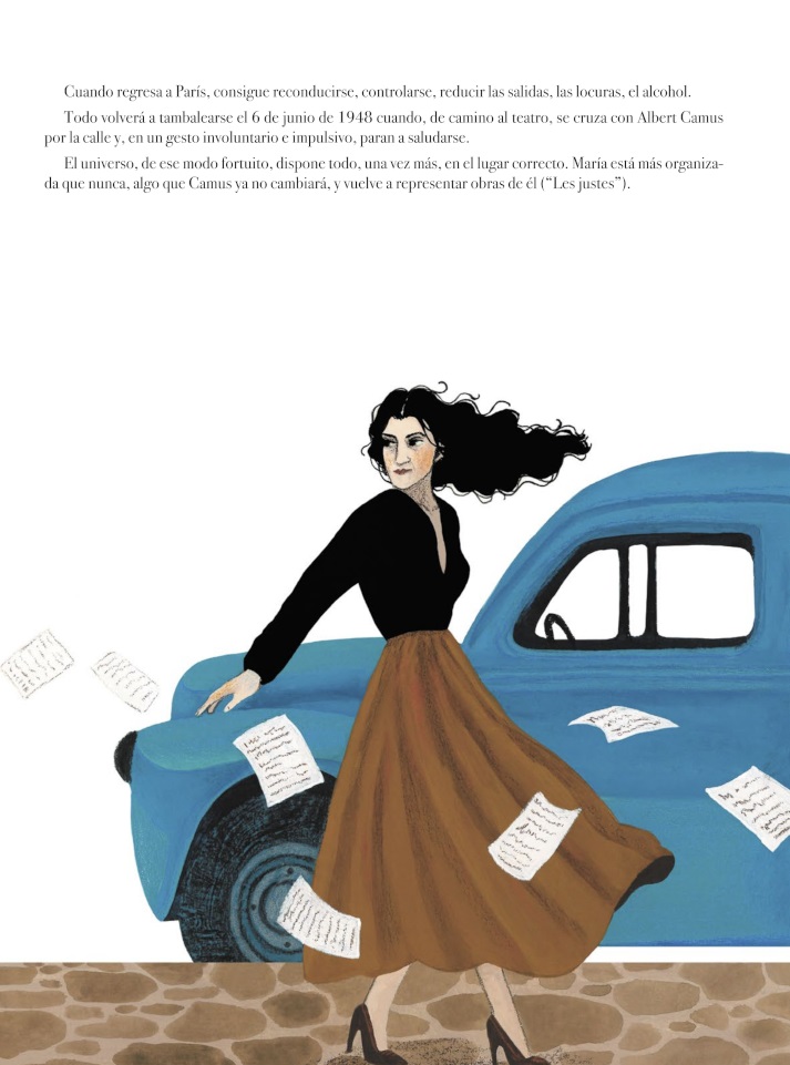 Ilustración de María Casares