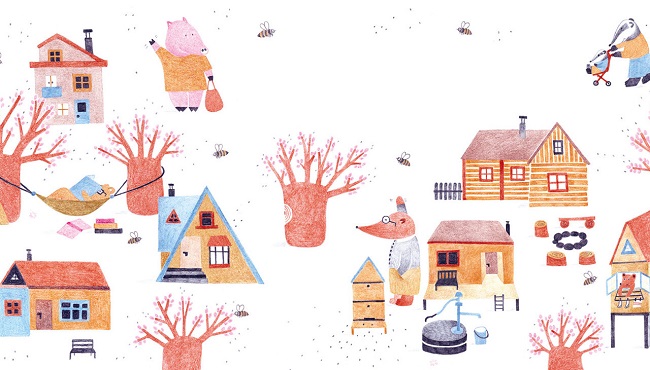 Ilustración de Jozko el apicultor