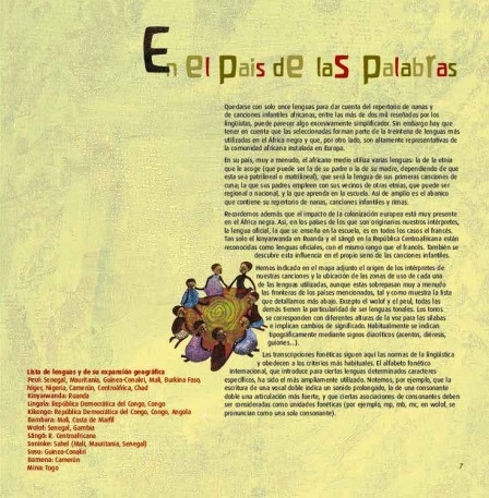 Ilustración de Canciones infantiles y nanas del baobab