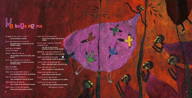 Ilustración de Canciones infantiles y nanas del baobab