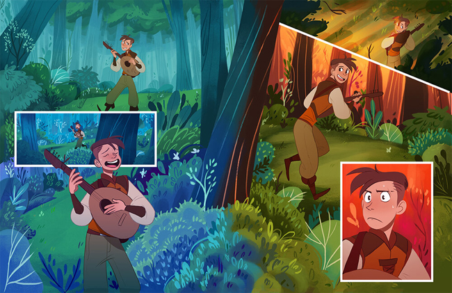Ilustración de Historias Fantásticas de Nada