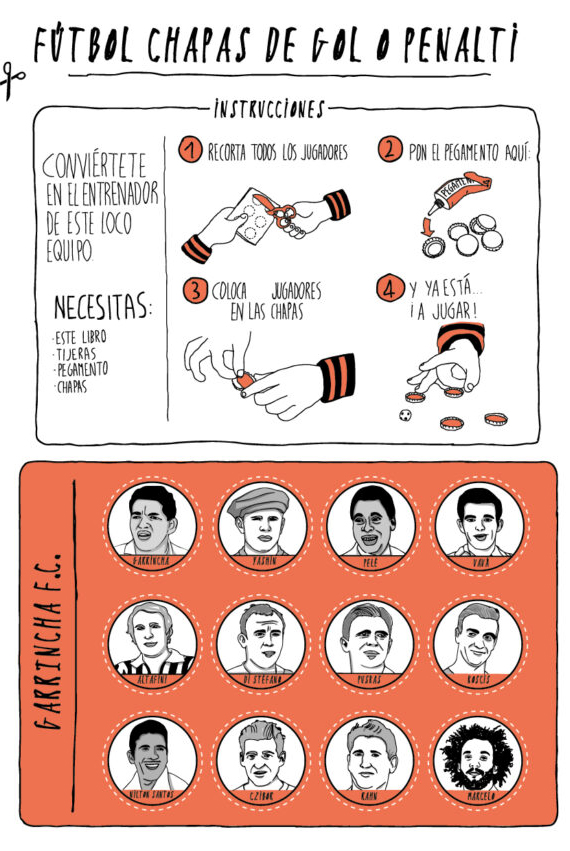 Ilustración de Garrincha: la alegría del pueblo