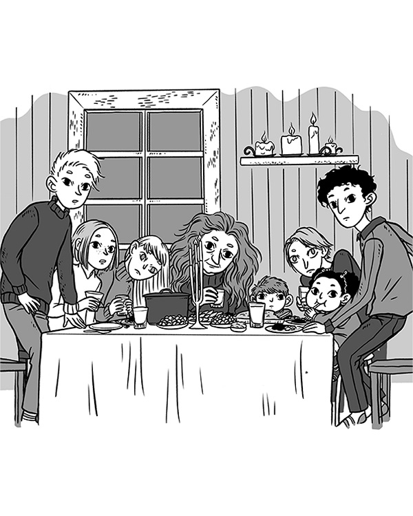 Ilustración de Radio Popov y los niños olvidados