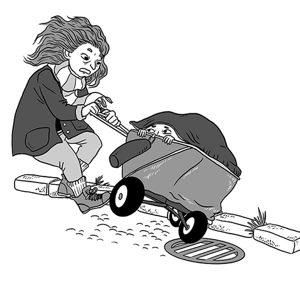 Ilustración de Radio Popov y los niños olvidados