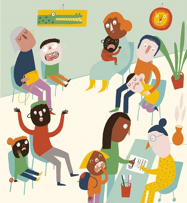 Ilustración de La vida secreta de los dientes