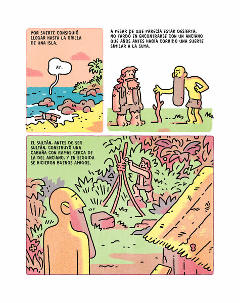 Ilustración de La pequeña genia y la partida de shatranj