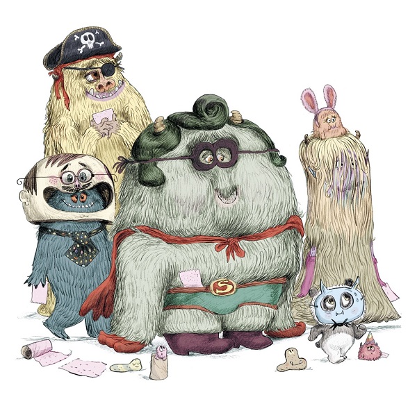 Ilustración de ¡Vaya trajín con el monstruo del armario!
