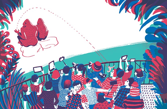 Ilustración de LA PROTESTA
