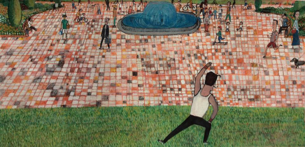 Ilustración de Nikolai el gimnasta y un ladrón muy plasta