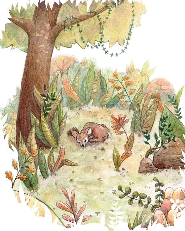 Ilustración de Saudade
