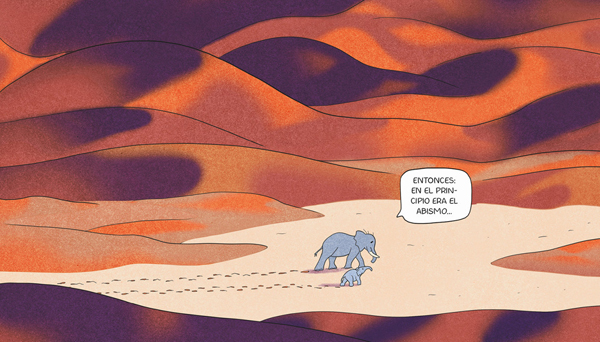 Ilustración de El discurso de la pantera