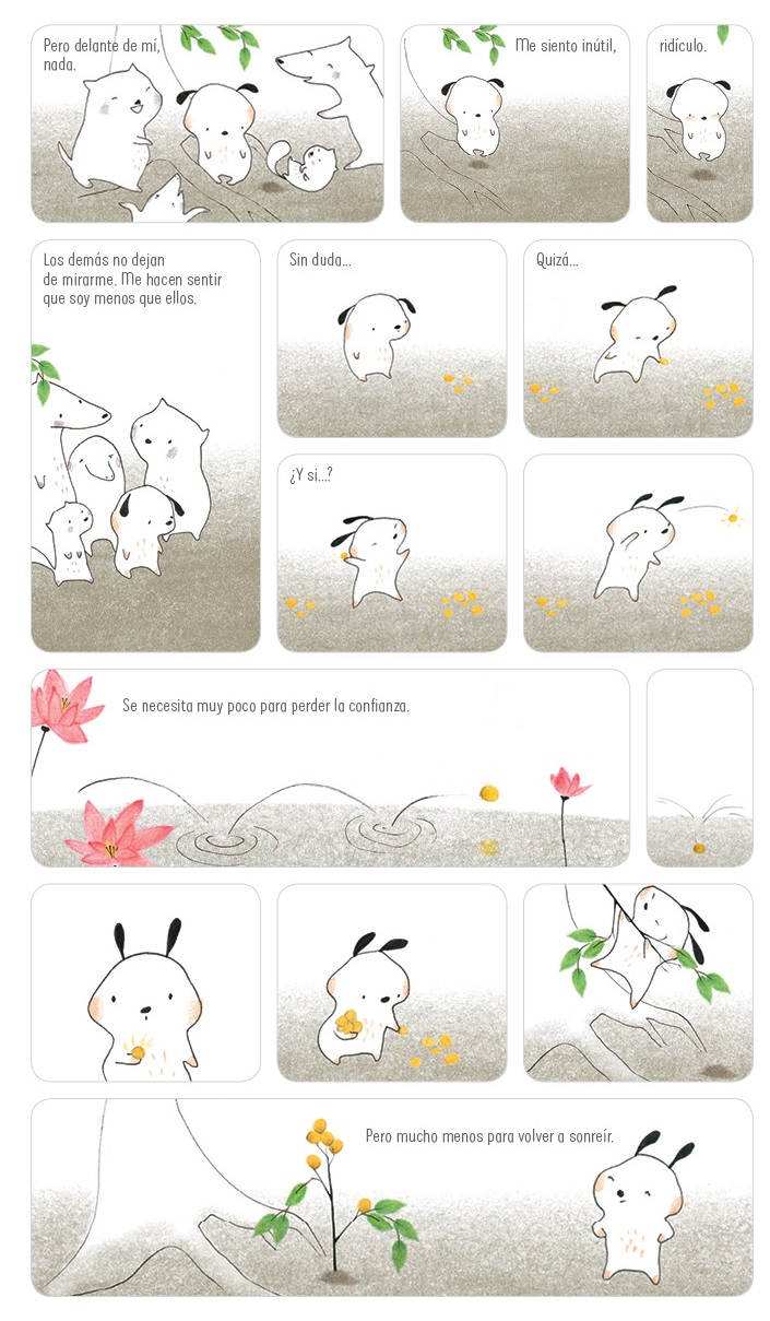 Ilustración de La caricia del viento