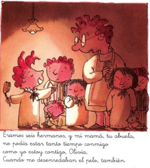 Ilustración de Olivia no quiere bañarse
