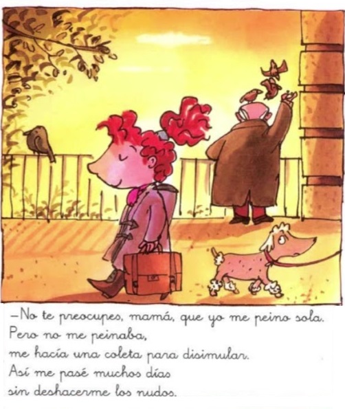 Ilustración de Olivia no quiere bañarse