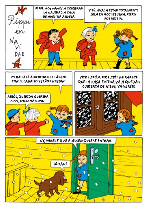 Ilustración de Pippi no quiere hacerse mayor / Pippi en el mar