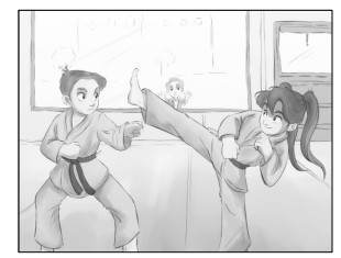 Ilustración de Aventuras en Japón