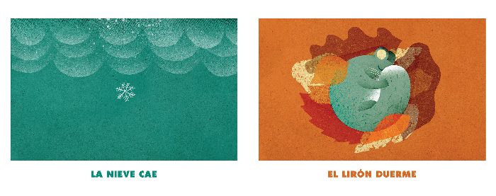 Ilustración de En verano / En invierno