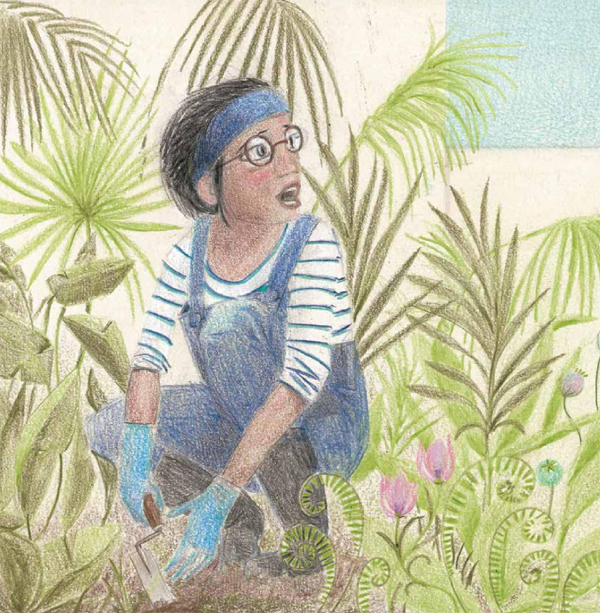 Ilustración de Sueños en la orilla