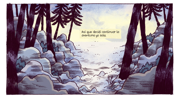 Ilustración de Loba boreal