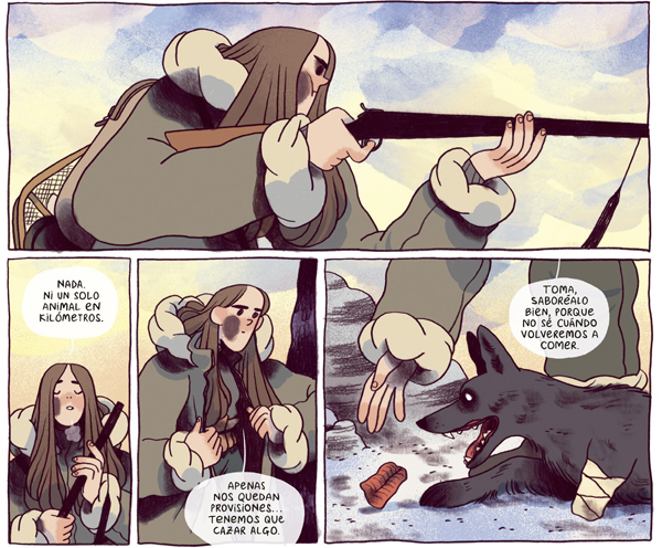 Ilustración de Loba boreal
