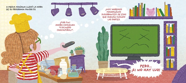 Ilustración de ¡No hay luz!
