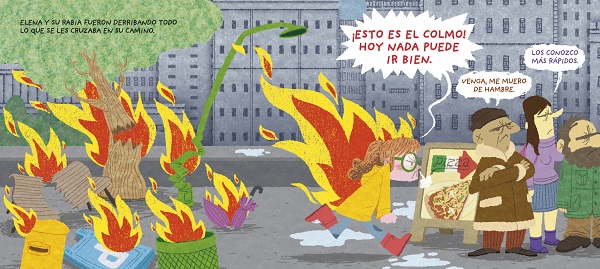 Ilustración de ¡No hay luz!