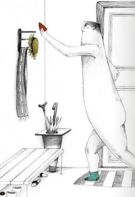 Ilustración de Un Señor Atasco