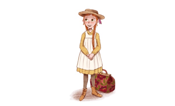 Ilustración de Ana, la de Tejas Verdes