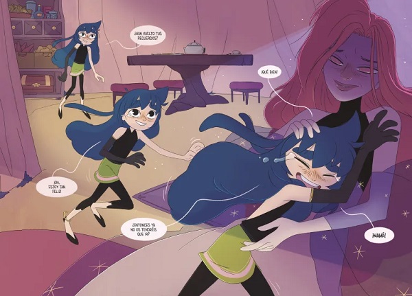 Ilustración de La hija de la Luna